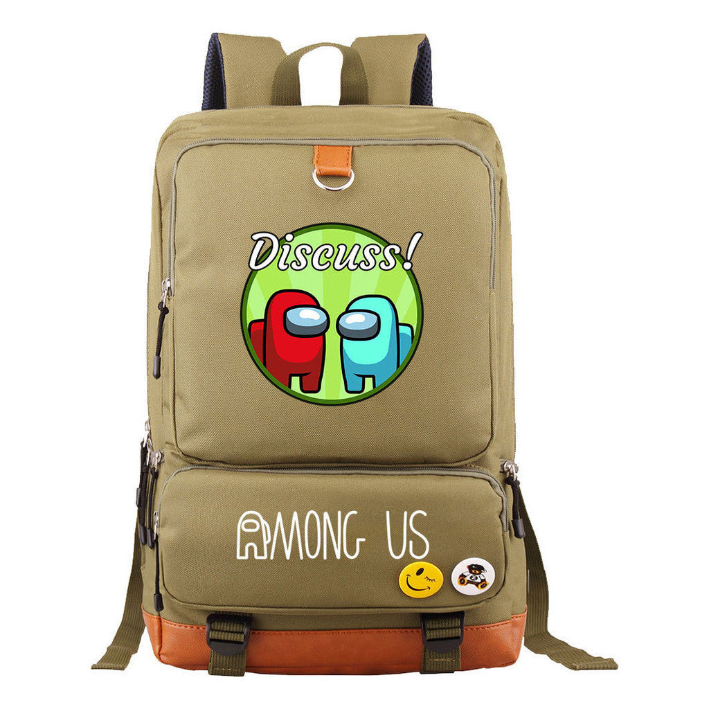 Youth Student Backpack, Large Capacity Travel Bag, Men's And Women's Backpack