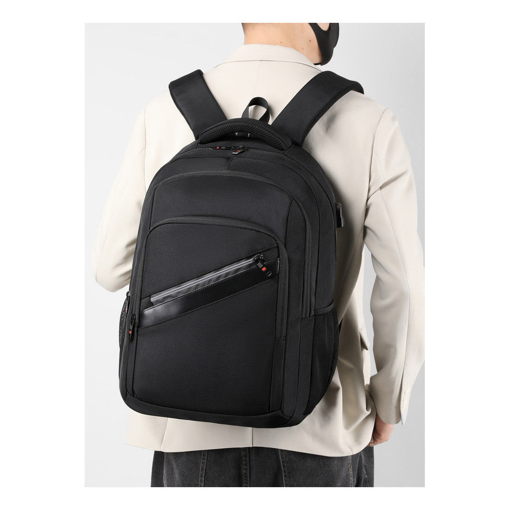 Backpack, Business Computer Bag, Men's Large Capacity Travel Bag, Backpack, Leisure Student Backpack