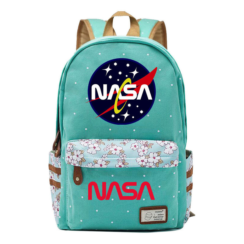 Fashionable Printed Student Backpack From Nasa, Casual Backpack