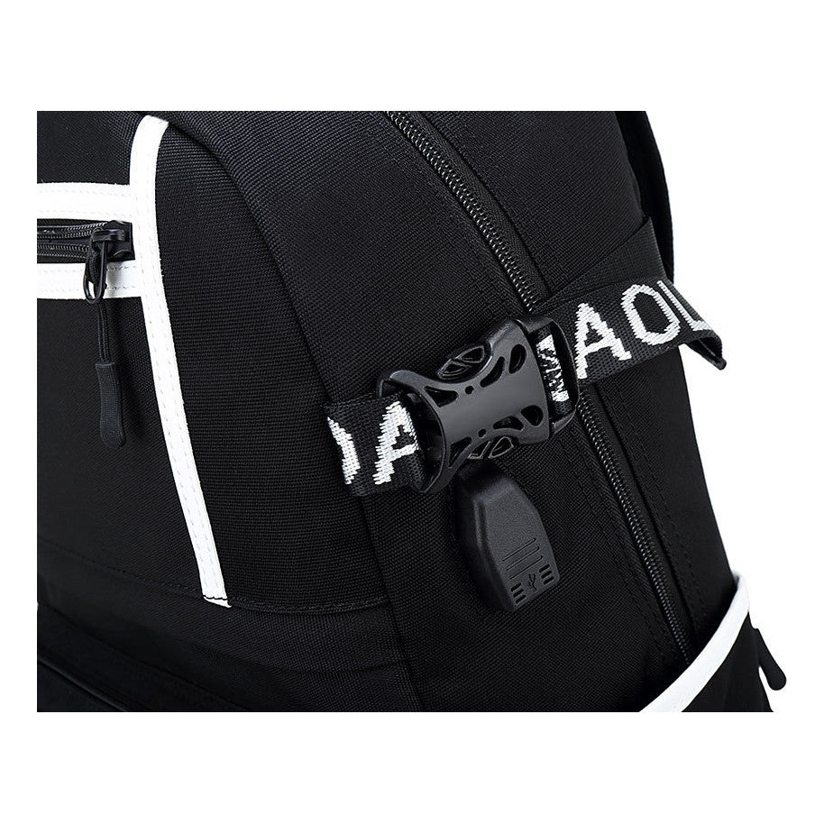 Usb Youth Student School Bag Men's And Women's Backpack Leisure Travel Bag