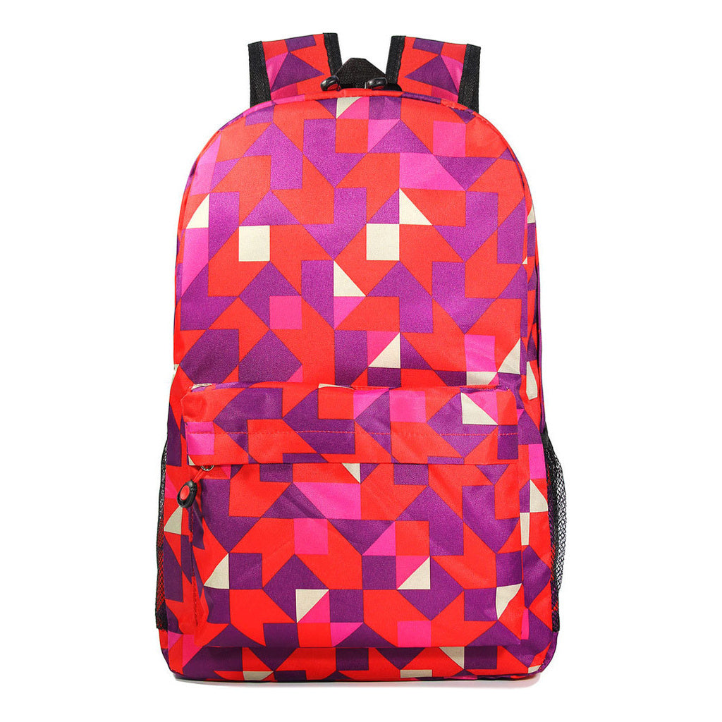 Printed Starry Sky Minimalist Youth Student Backpack For Men And Women's Leisure Travel Backpack