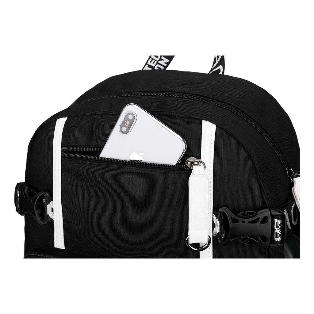 Toy Bear Game Peripheral Usb Youth Student School Bag Leisure Large Capacity Travel Backpack