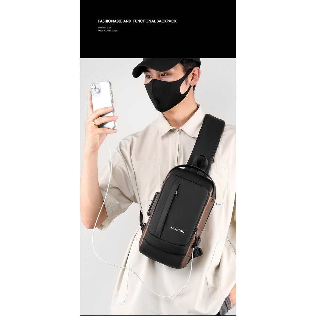 Crossbody Bag, Multifunctional Business Shoulder Bag, Casual Small Shoulder Bag, Small Backpack