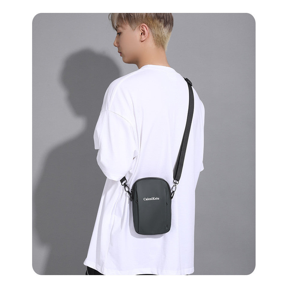 Cross Body Bag, Men's Mini Backpack, Lightweight Mobile Phone Bag, Casual Small Body Bag, Waist Bag, Shoulder Bag