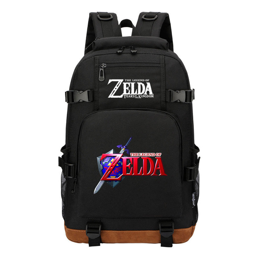 Printed Student Backpack For Men And Women's Leisure Travel Backpack