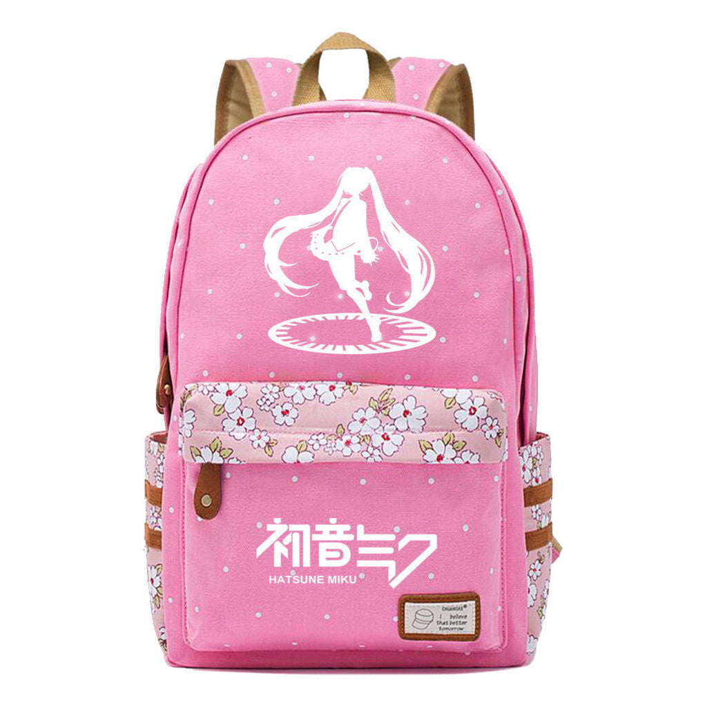 Virtual Music Printed Student Backpack Leisure Backpack