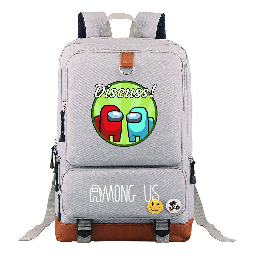 Youth Student Backpack, Large Capacity Travel Bag, Men's And Women's Backpack