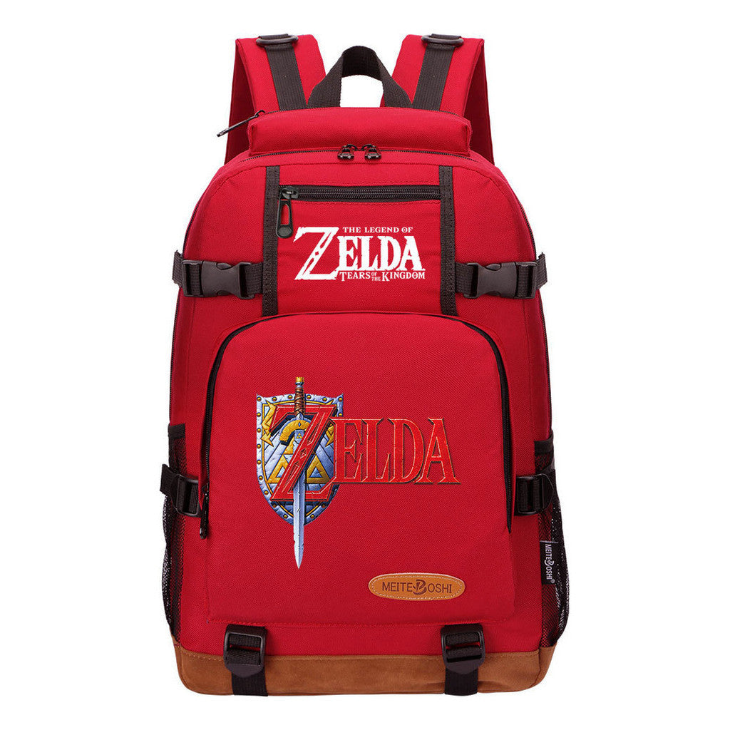 Printed Student Backpack For Men And Women's Leisure Travel Backpack