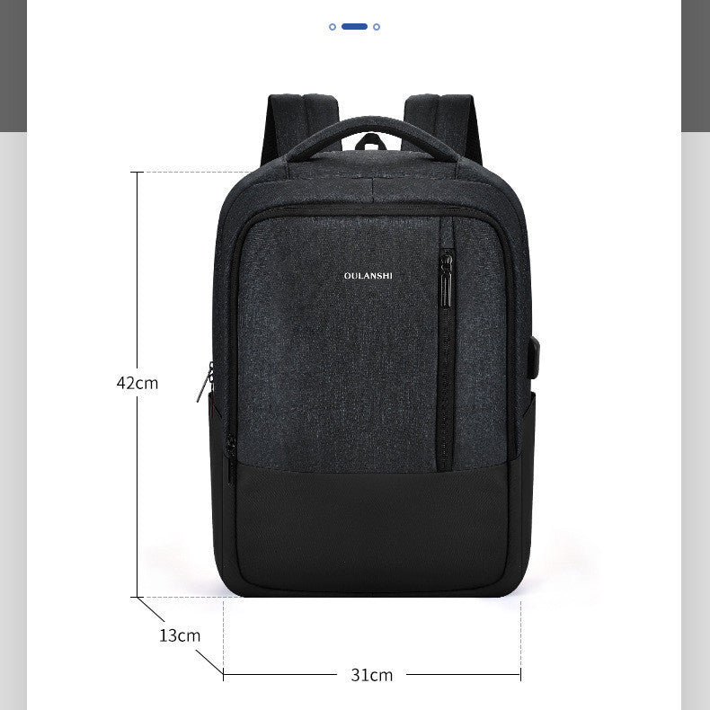 Laptop, Backpack, Waterproof And Multifunctional