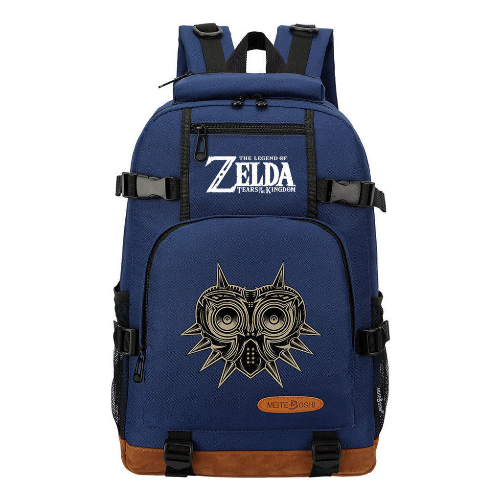 Printed Student Backpack For Men And Women's Leisure Travel Backpack
