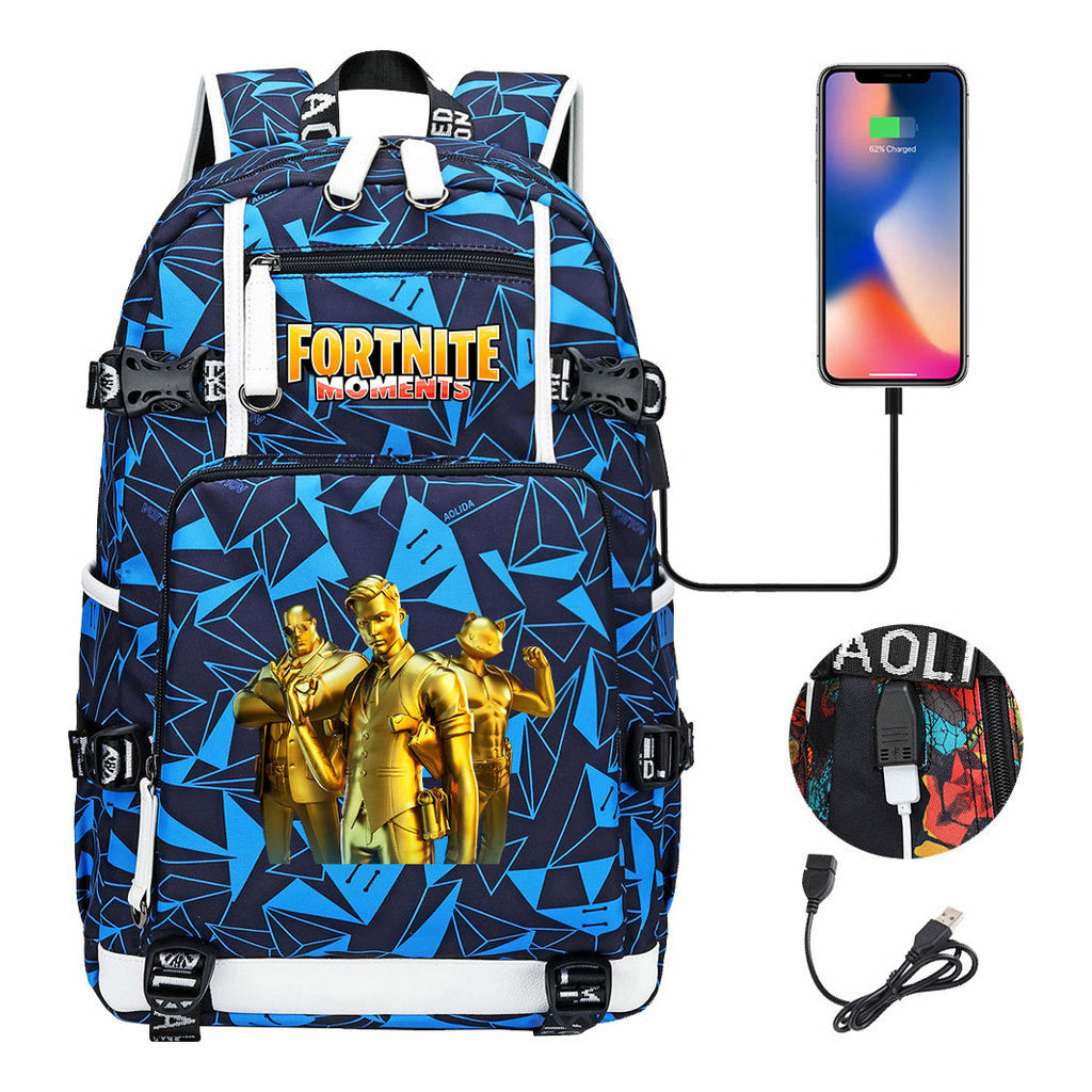 Usb Youth Student Backpack For Men And Women's Travel Backpacks