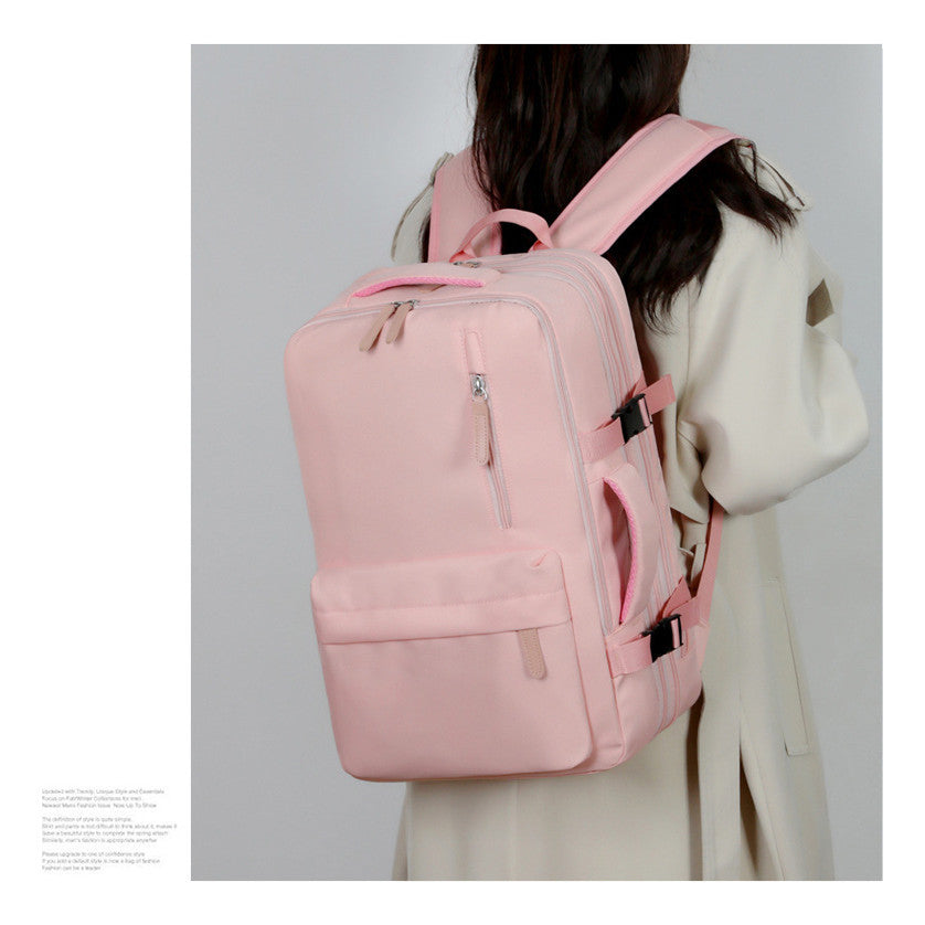 Shoulder Bag For Women With Large Capacity And Multifunctional Expansion, Portable Travel Bag, Minimalist Business Computer Bag