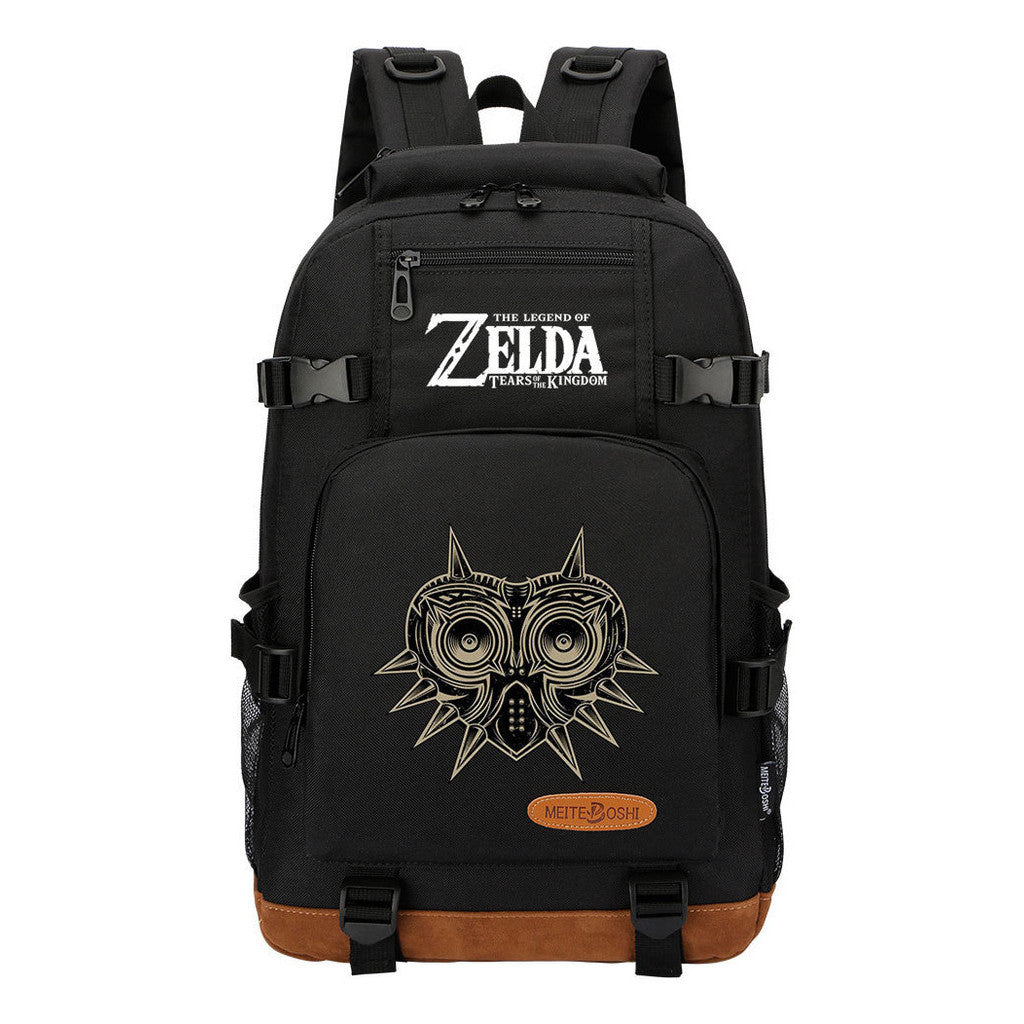Printed Student Backpack For Men And Women's Leisure Travel Backpack