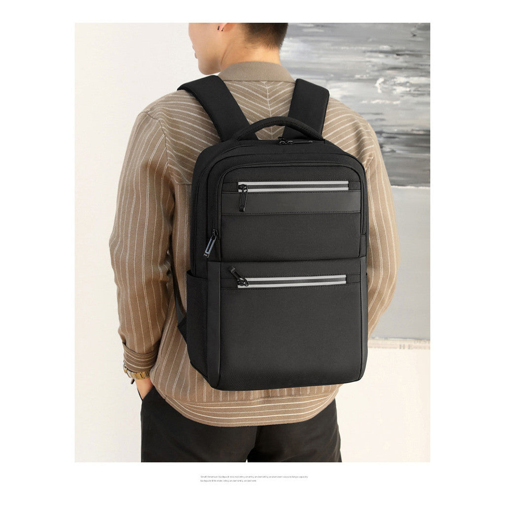 Usb Backpack, Large Capacity Computer Bag, Casual Student Backpack, Minimalist Travel Bag