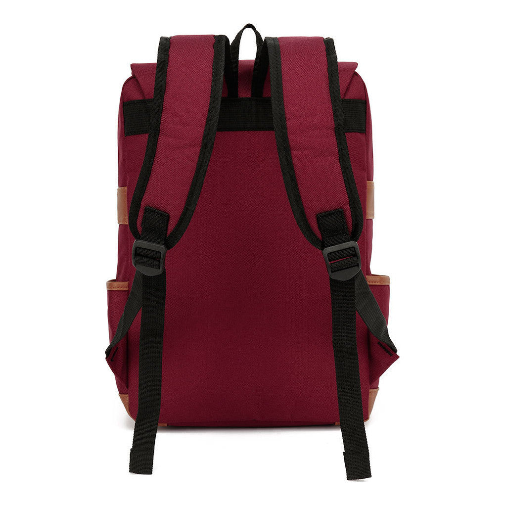 Volleyball Youth Printed Student School Bag Casual Belt Buckle Classic Backpack