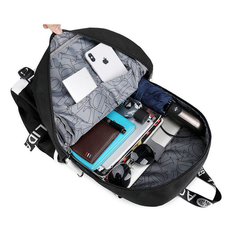 Game Apex Hero Print Usb Large Capacity Youth Student School Bag Men's And Women's Leisure Travel Backpack