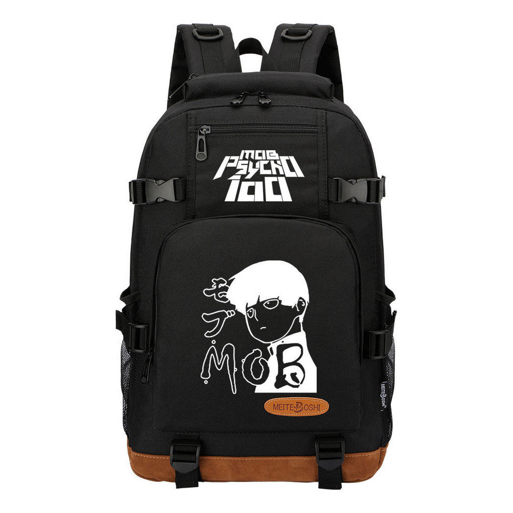 Printed Student Backpack For Men And Women's Leisure Travel Backpack
