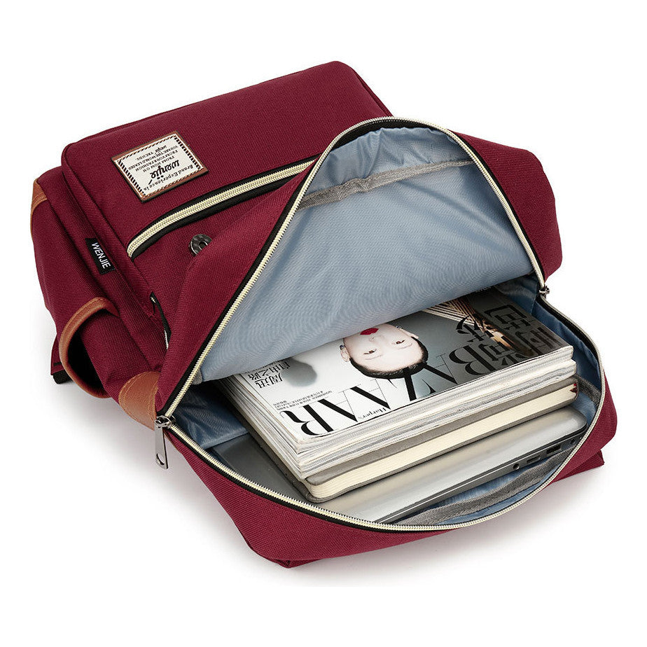 Volleyball Youth Printed Youth Student School Bag Men's And Women's Leisure Belt Buckle Classic Backpack
