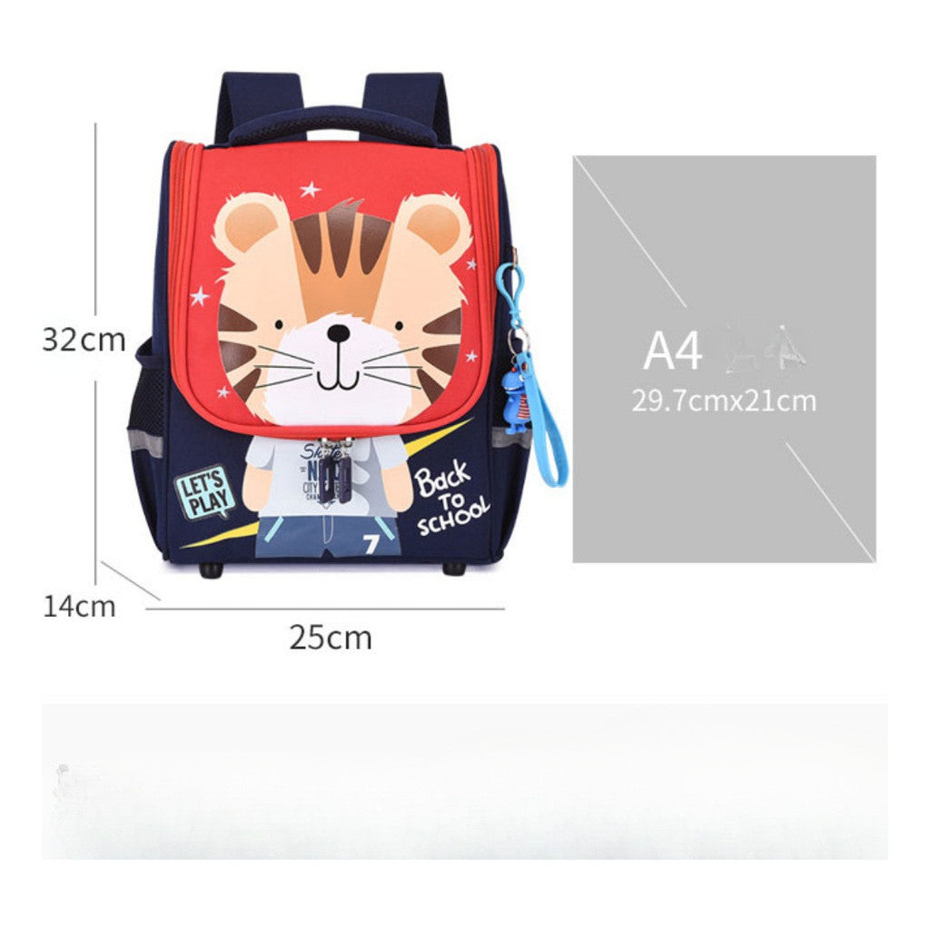 Children's Backpack Spinal Protection And Weight Reduction Backpack