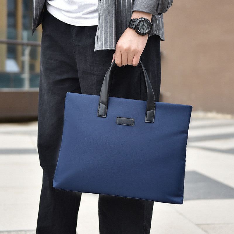 Laptop Bag 15.6-inch Laptop Business Bag Public Document Bag File Pack