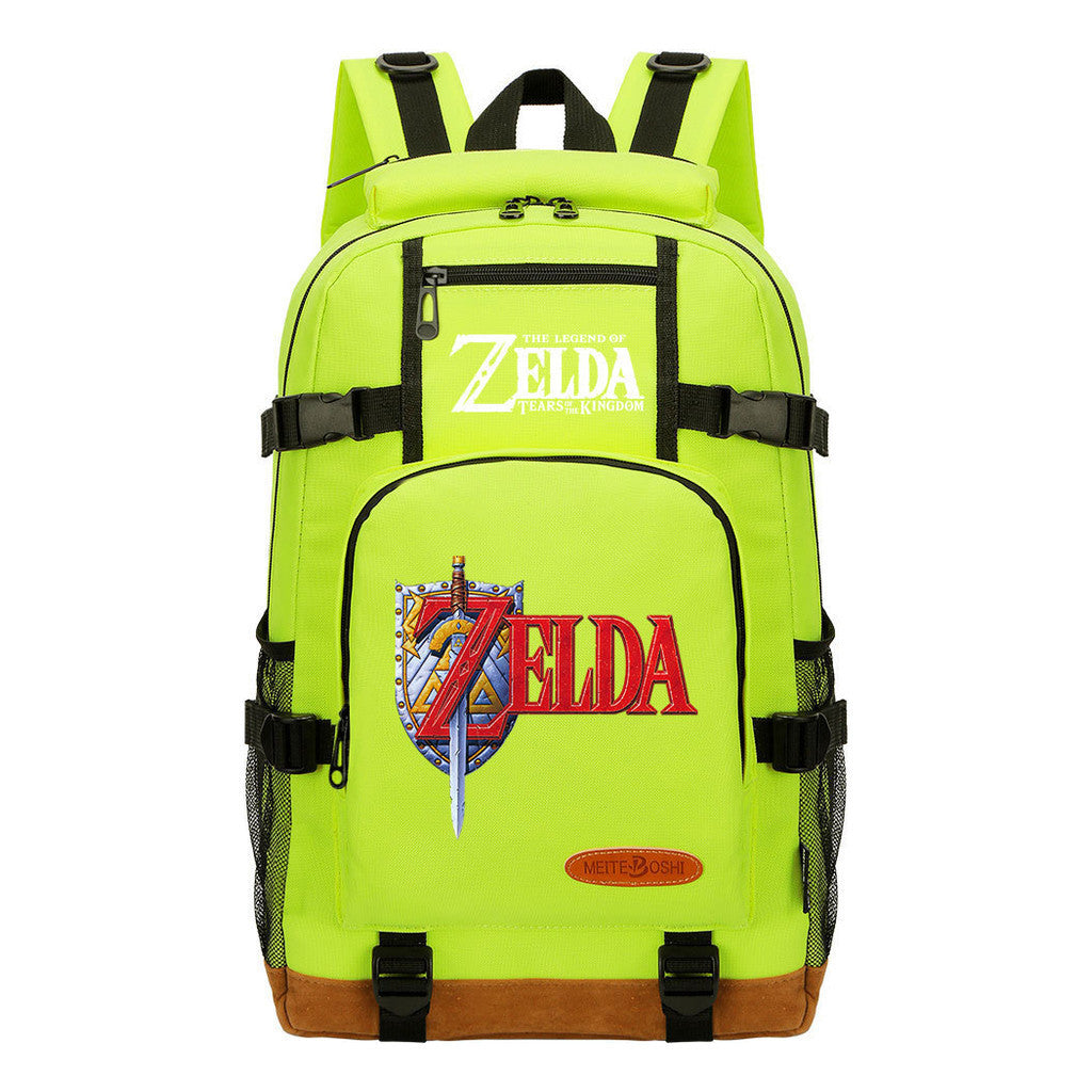 Printed Student Backpack For Men And Women's Leisure Travel Backpack
