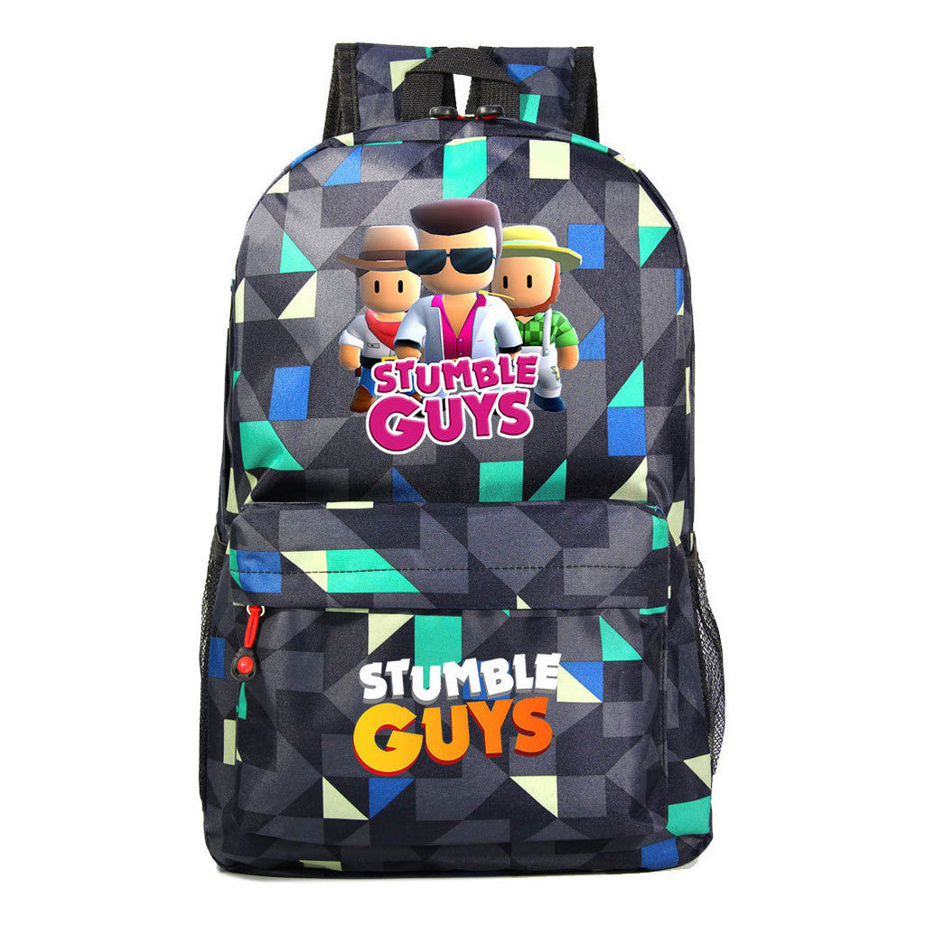 Printed Student Backpack For Men And Women's Leisure Travel Backpack