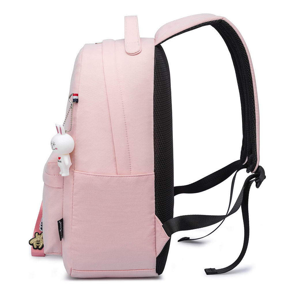 Student Backpack, Leisure Bag, Cute Rabbit Girl Backpack