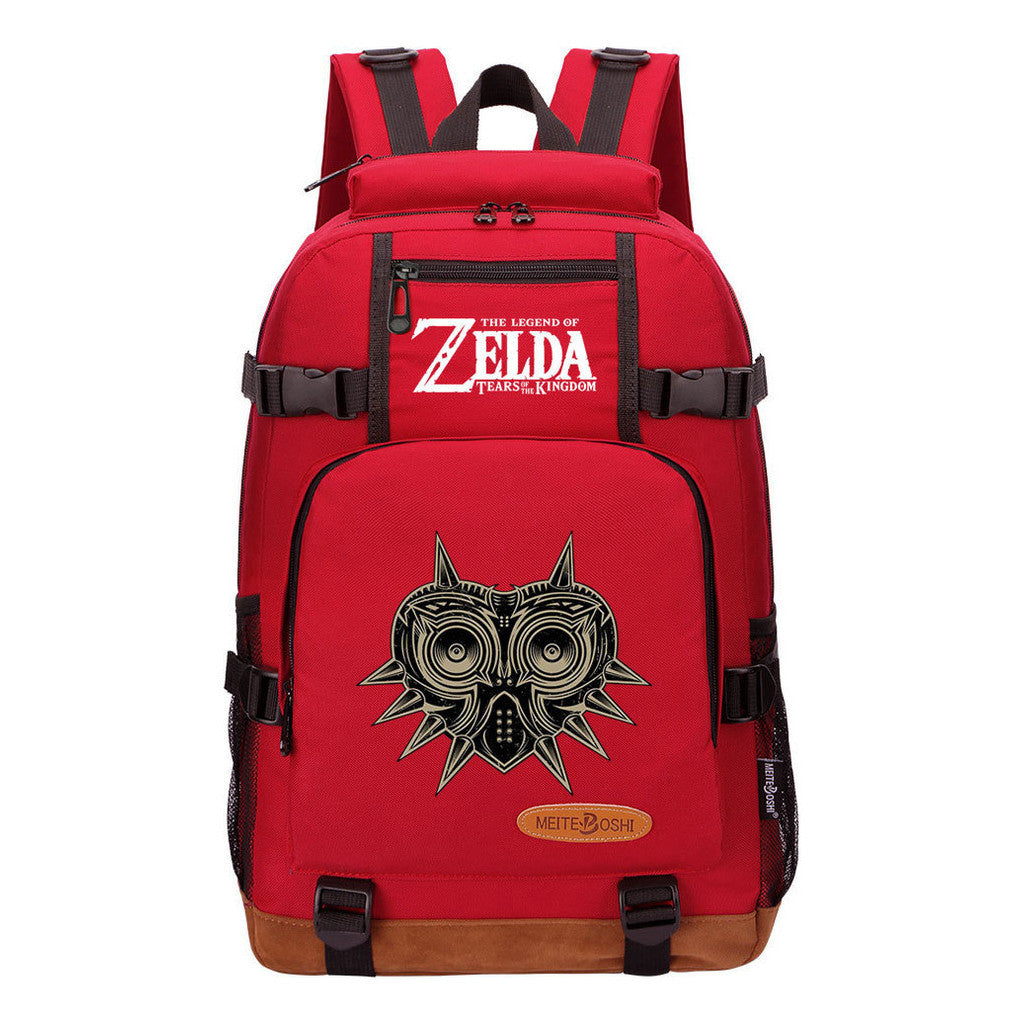 Printed Student Backpack For Men And Women's Leisure Travel Backpack