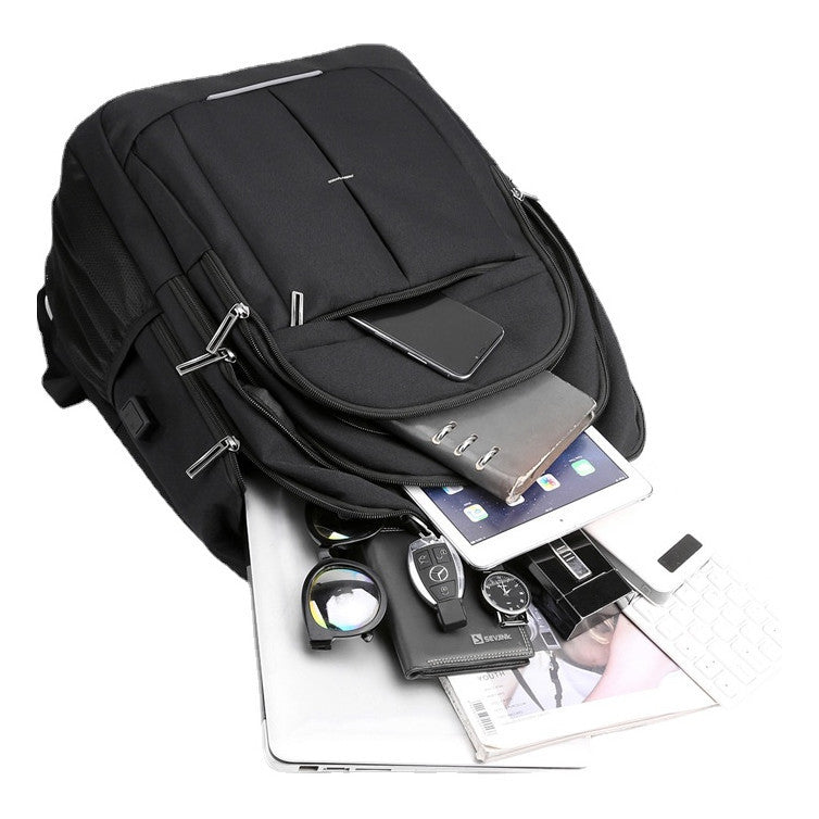 Large Capacity Backpack, Business Computer Bag, Men's Fashionable And Minimalist Backpack