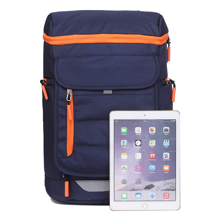Canvas Backpack, Solid Color Backpack, Fashionable And Casual Travel Bag
