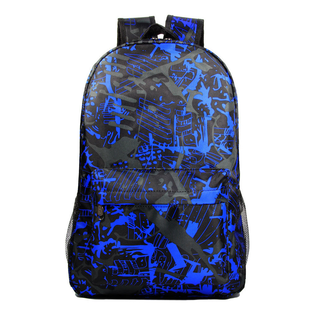 Printed Starry Sky Minimalist Youth Student Backpack For Men And Women's Leisure Travel Backpack