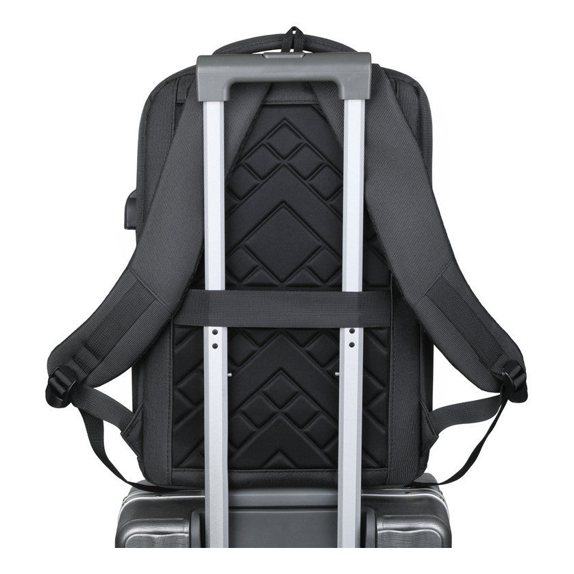 Backpack, Large Capacity Travel Bag, Business Computer Bag, Male Student Backpack, Simple And Casual Backpack