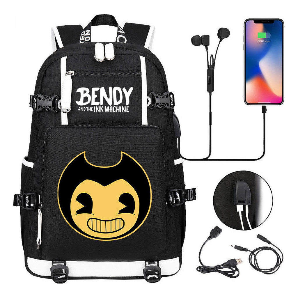 Usb Youth Student Backpack Travel Backpack