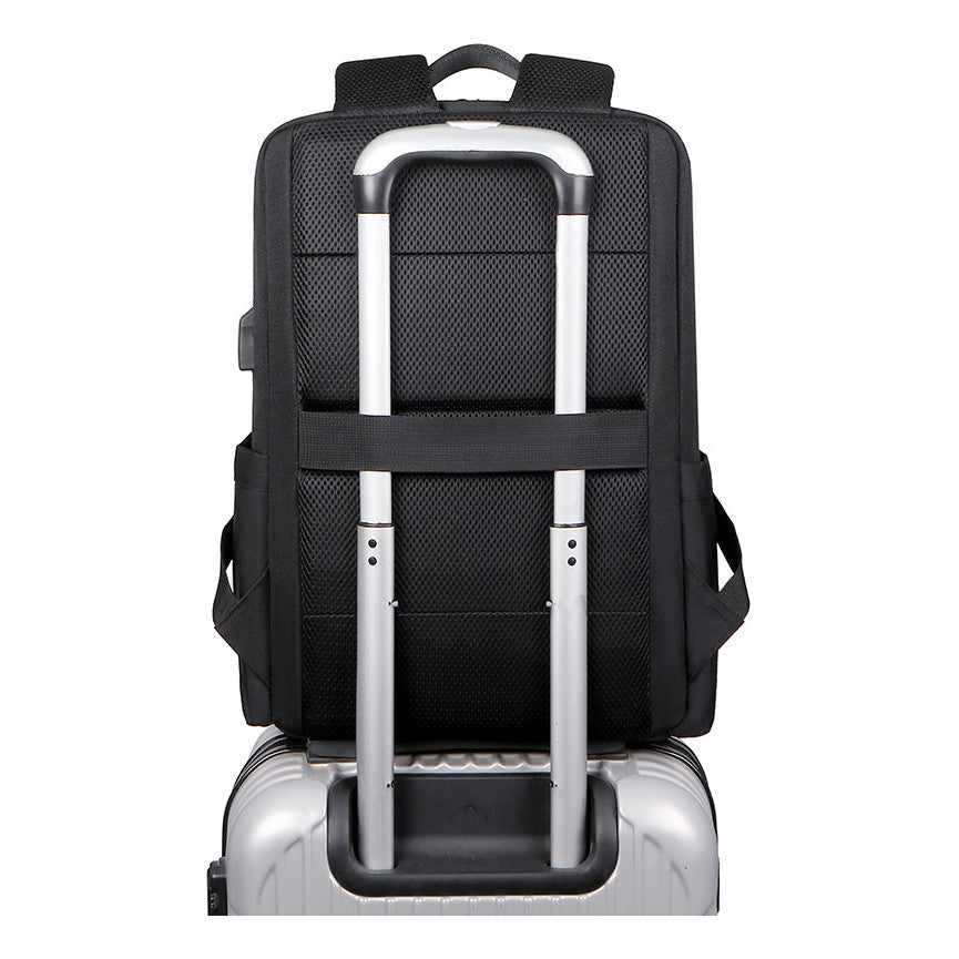 Backpack, Business Computer Bag, Large Capacity Travel Bag, Multi Functional Usb Backpack