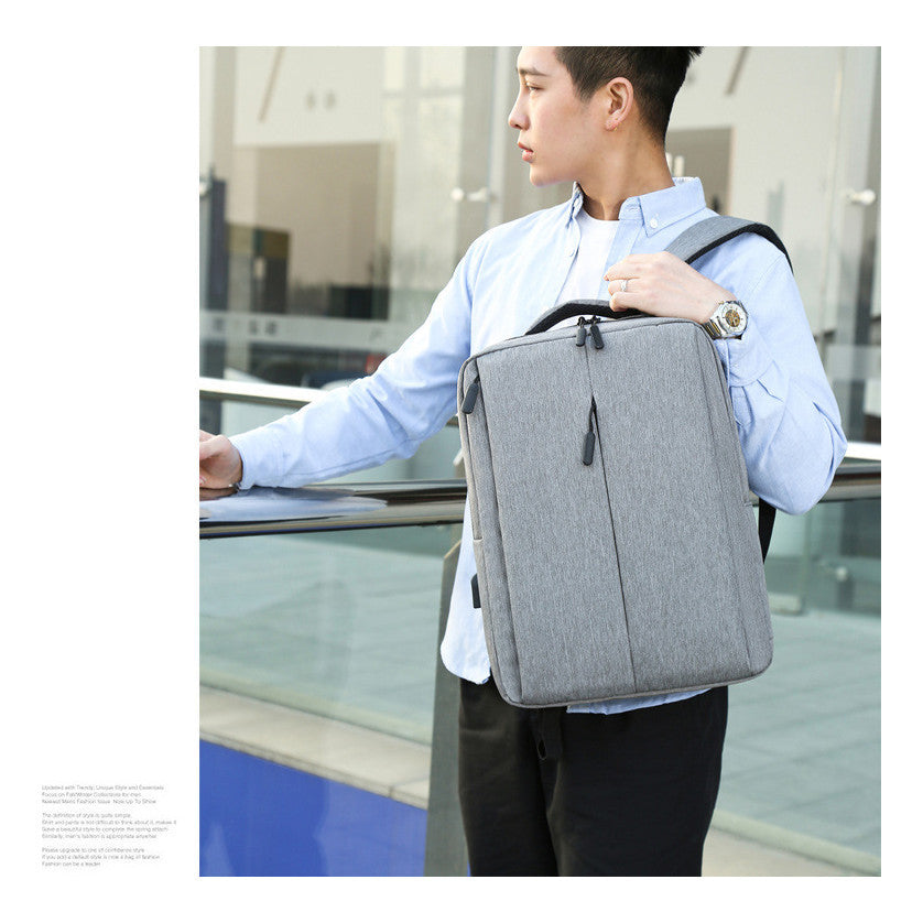 Backpack Oxford Cloth Business Computer Bag Large Capacity Trendy Backpack Leisure Backpack