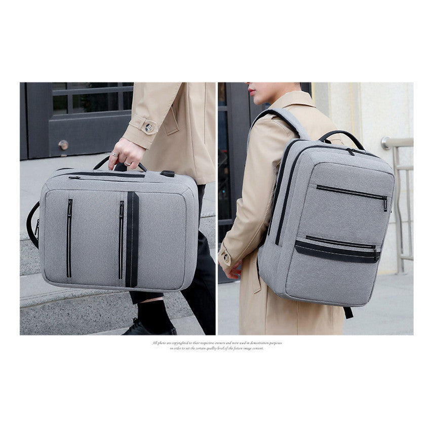 Business Backpack, Laptop Bag, Large Capacity Portable Travel Backpack, Waterproof Oxford Cloth Backpack