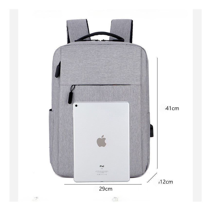 Usb Backpack Leisure Fashion Student Backpack Business Computer Bag