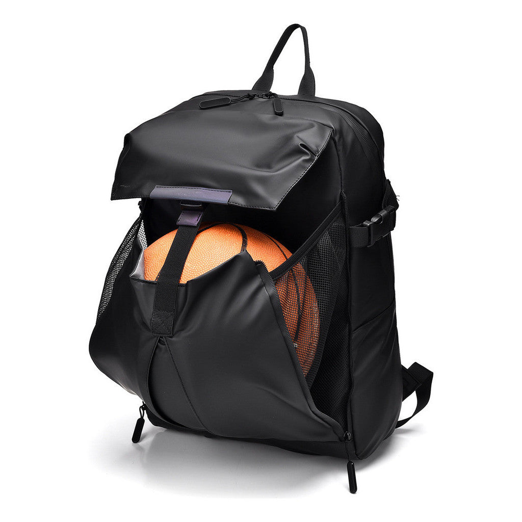 Waterproof Backpack, Business Computer Bag, Large Capacity Sports Style Backpack, Basketball Bag