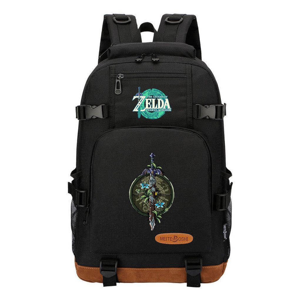Printed Student Backpack For Men And Women's Leisure Travel Backpack