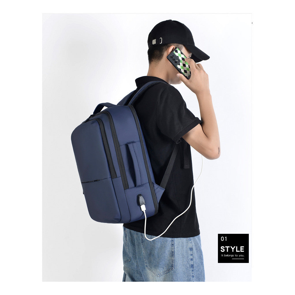 Usb Business Backpack, Large Capacity, Fashionable Backpack, Travel Bag, Sports Backpack