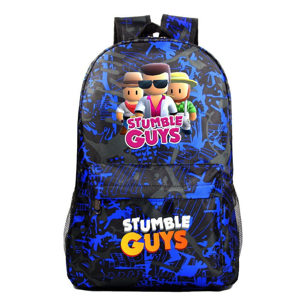 Printed Student Backpack For Men And Women's Leisure Travel Backpack