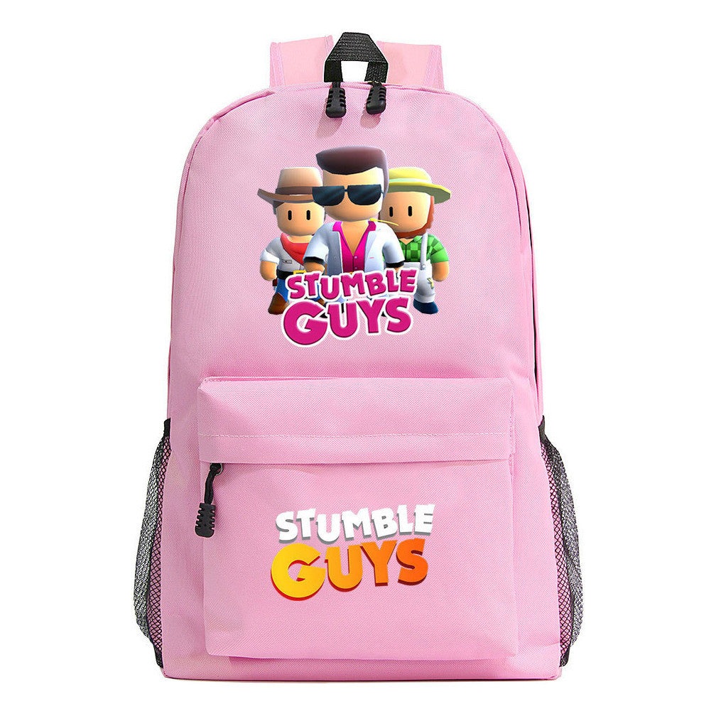 Printed Student Backpack For Men And Women's Leisure Travel Backpack
