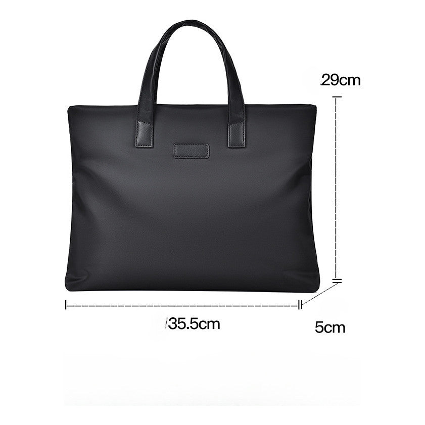 Laptop Bag 15.6-inch Laptop Business Bag Public Document Bag File Pack