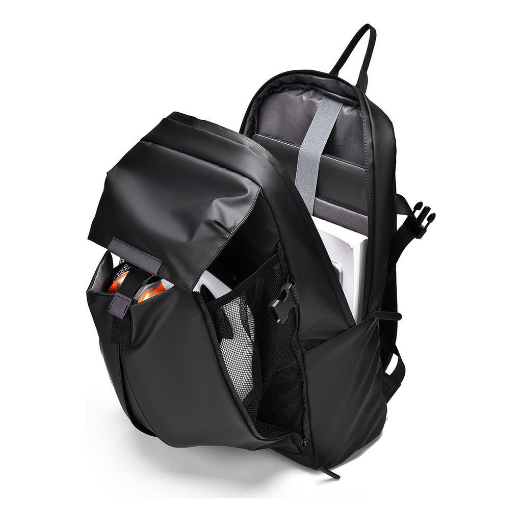 Waterproof Backpack, Business Computer Bag, Large Capacity Sports Style Backpack, Basketball Bag