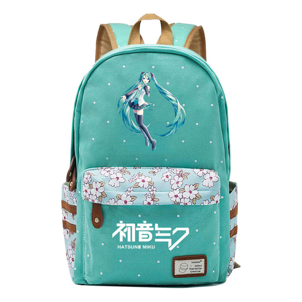 Virtual Music Printed Student Backpack Leisure Backpack