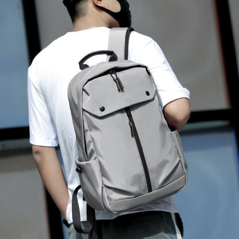 Schoolbag, Men's Business Backpack, Large Capacity Leisure Travel Sports Bag, Computer Bag