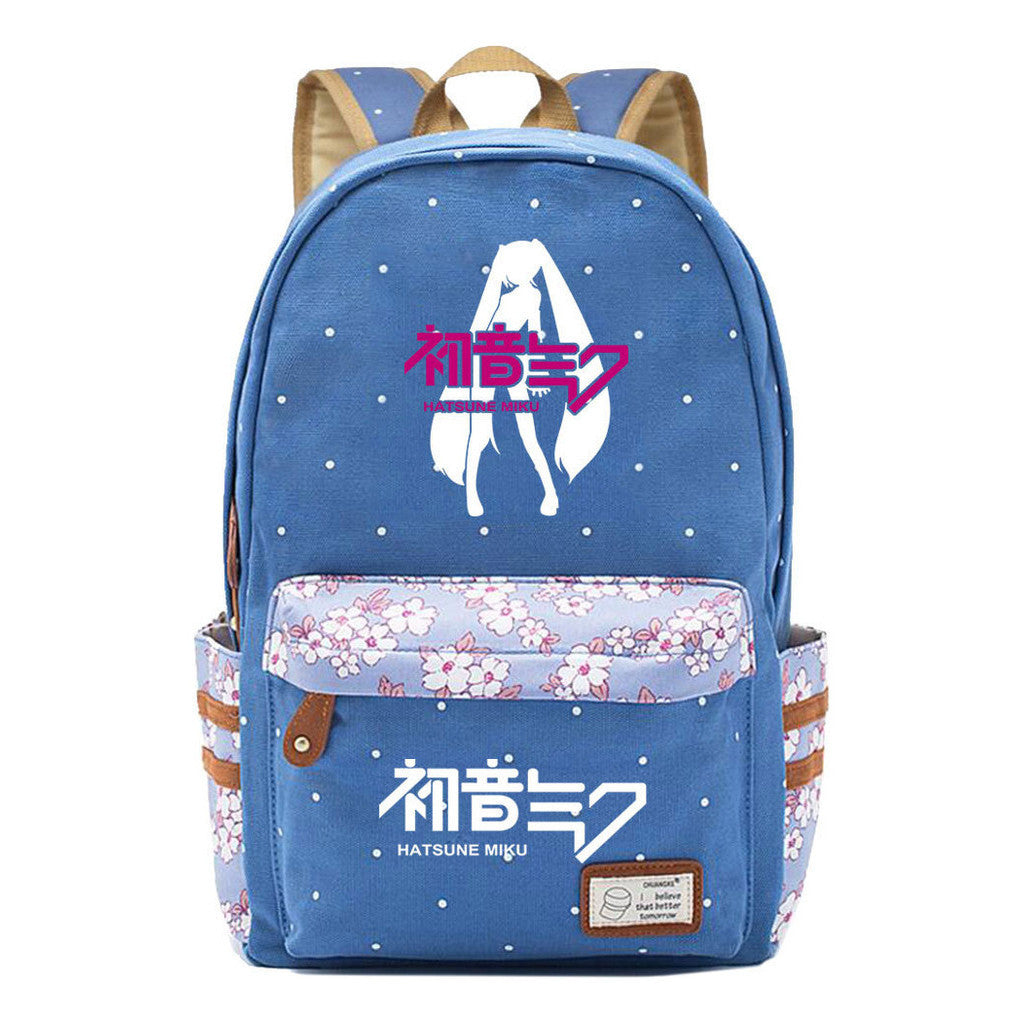 Virtual Music Printed Student Backpack Leisure Backpack