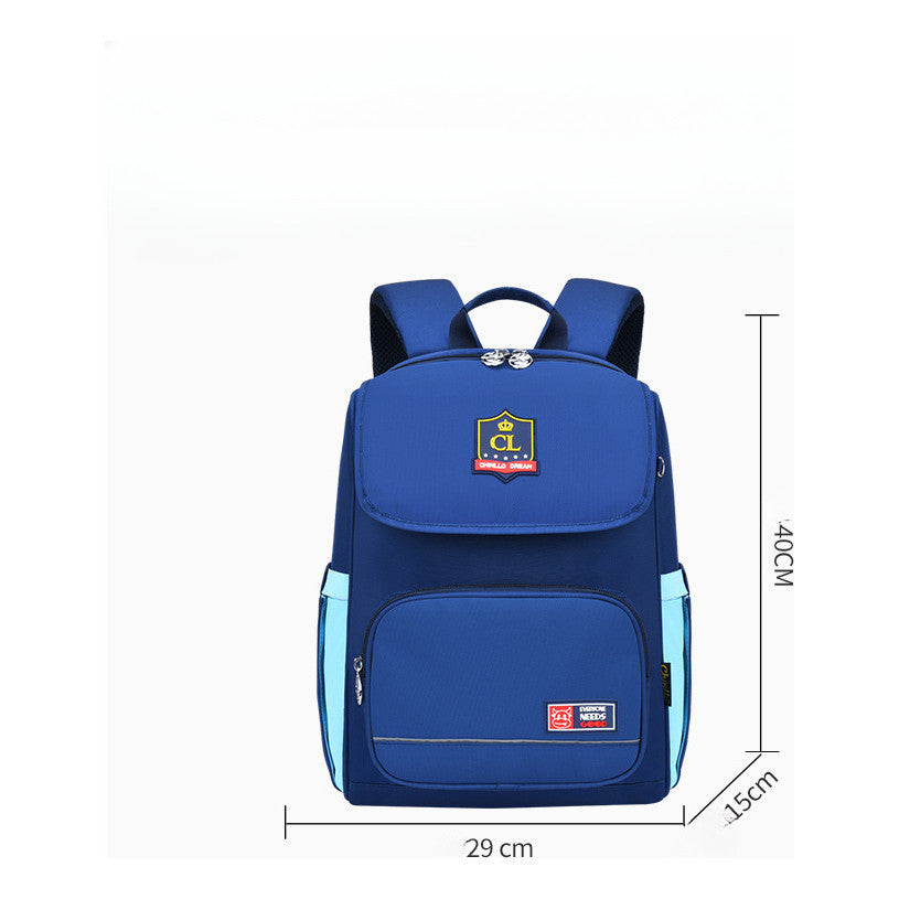 Primary School Backpack With Reduced Load, Spine Protection, And Water Splashing Prevention Backpack