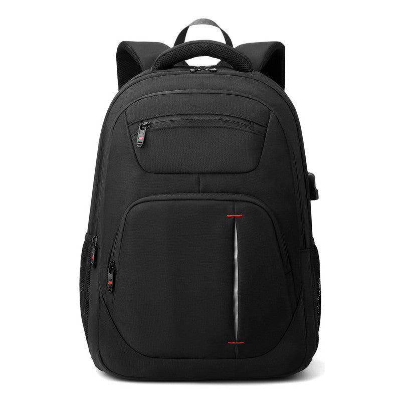 Student Backpack, Large Capacity Travel Bag, Computer Bag, Minimalist Oxford Cloth Backpack