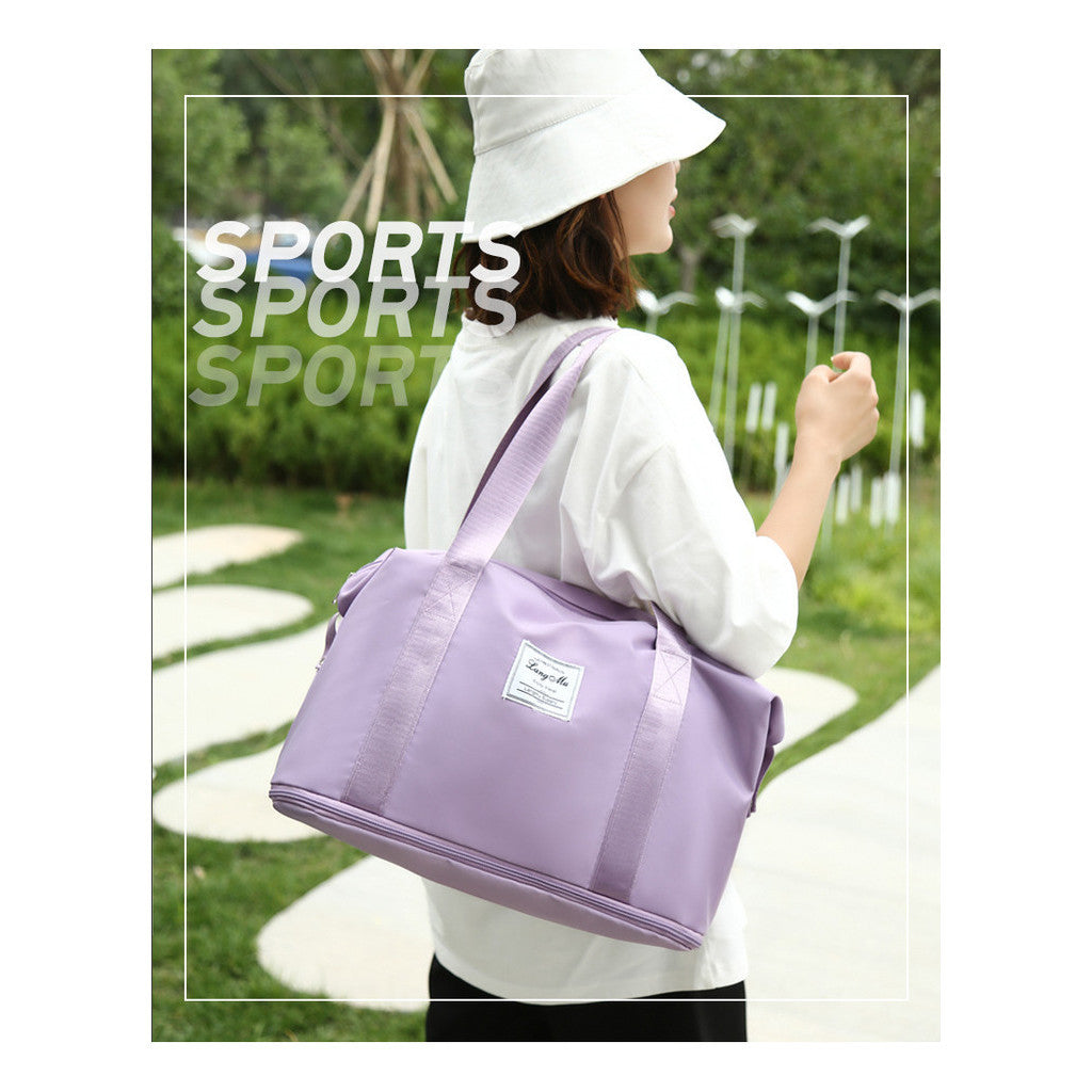 Travel Bag, Large Capacity, Lightweight Sports Bag, Handbag, Luggage Bag, Yoga And Fitness Bag